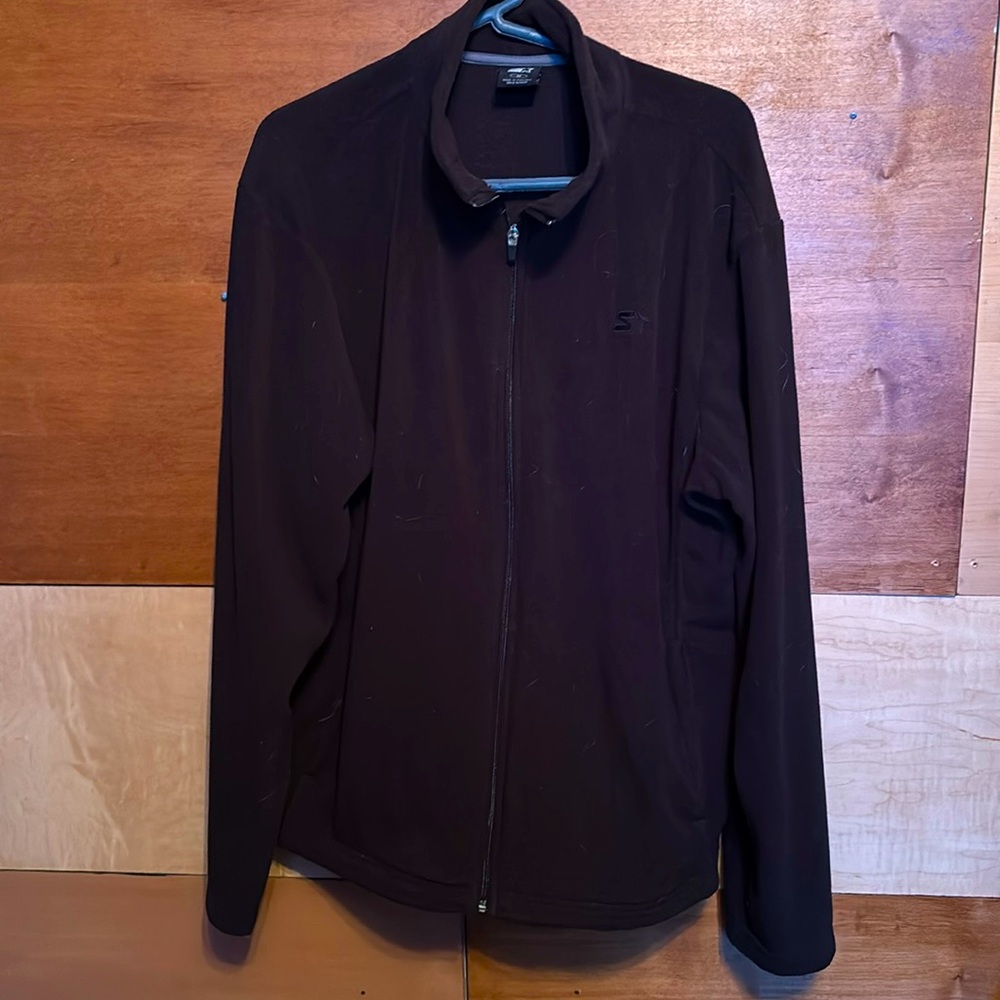 Men’s Medium Starter fleece full zip Sherpa sweater.